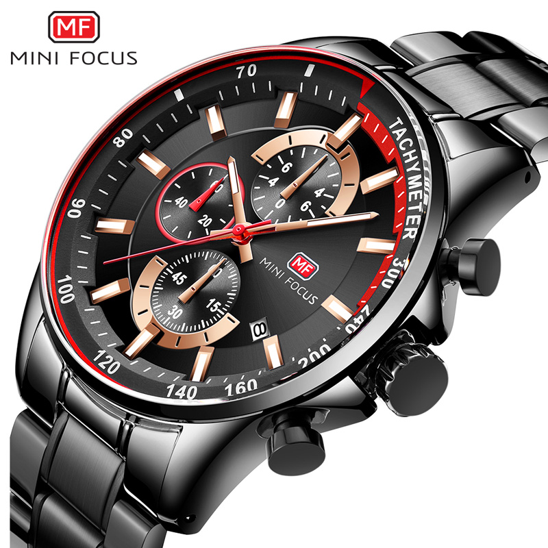 Jewelry Watches Men - MINI FOCUS heren Rvs Armband Horloges