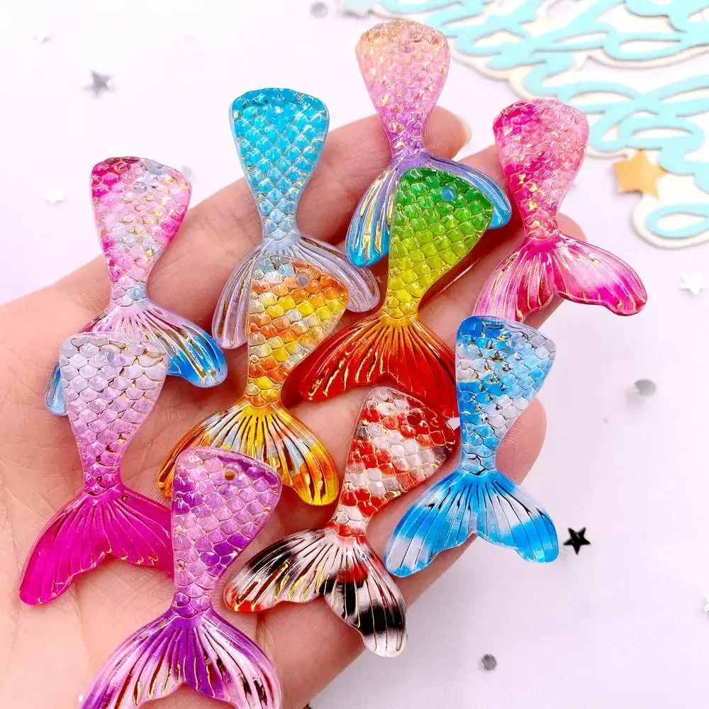 Paradise Jewelry & Watches Llc Miami Reviews - 10 stuks glitter kleurrijke hars zeemeerminstaart