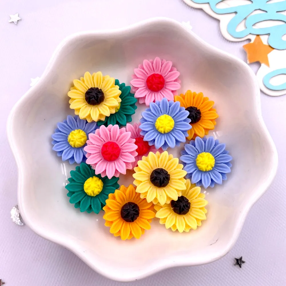 Paradise Jewelry & Watches Llc Miami Reviews - 30 Stuks Hars Kleurrijke 15Mm Zonnebloem
