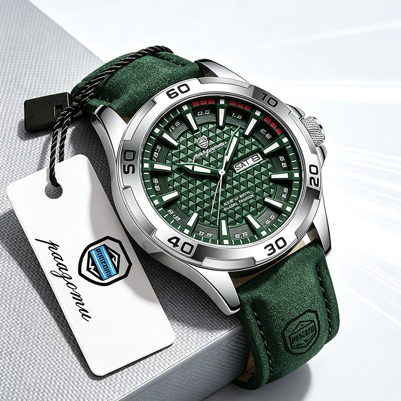 Jewelry Inspired Watches - PAAZOMU Luxe Merk Herenhorloges Mode Quartz