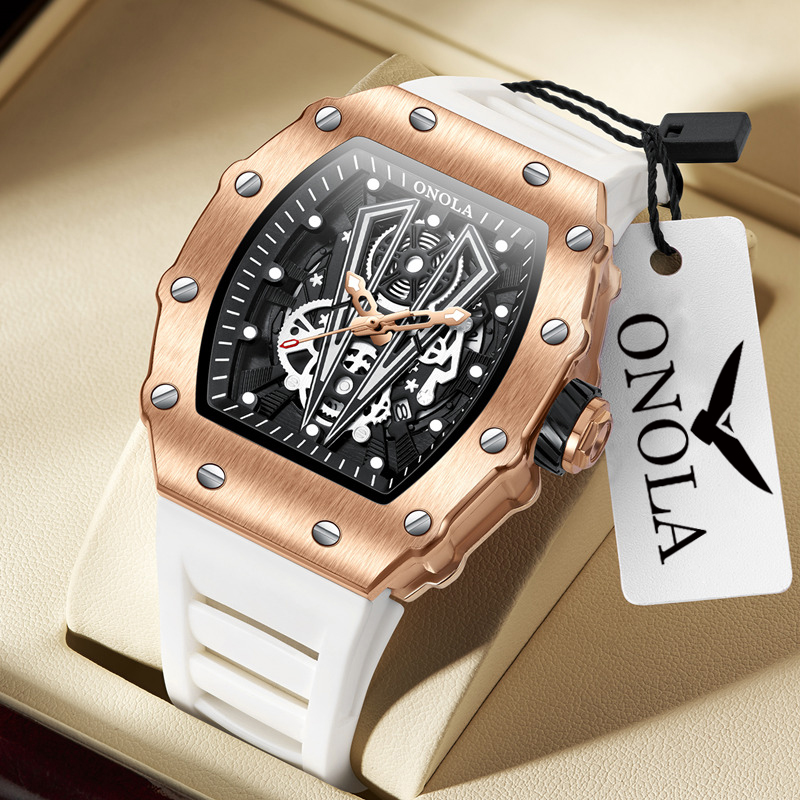 Jewelry Inspired Watches - ONOLA 3826 Merk Sport Luxe Tonneau