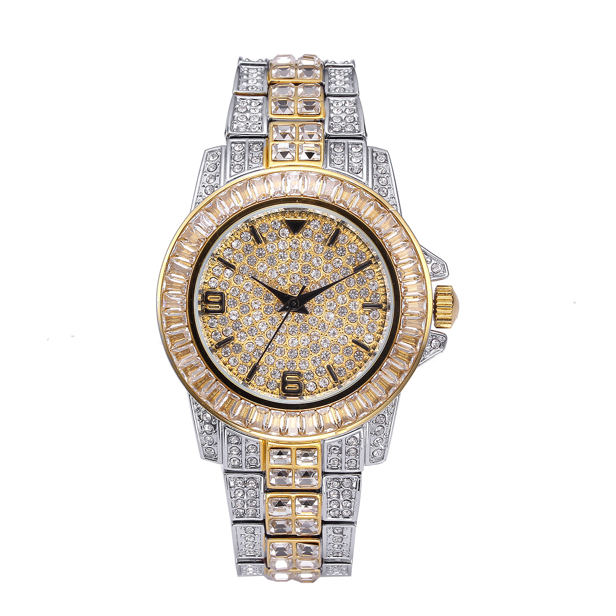 Jewelry Watches Men - Luxe Volledig Stenen Kwarts Horloges voor