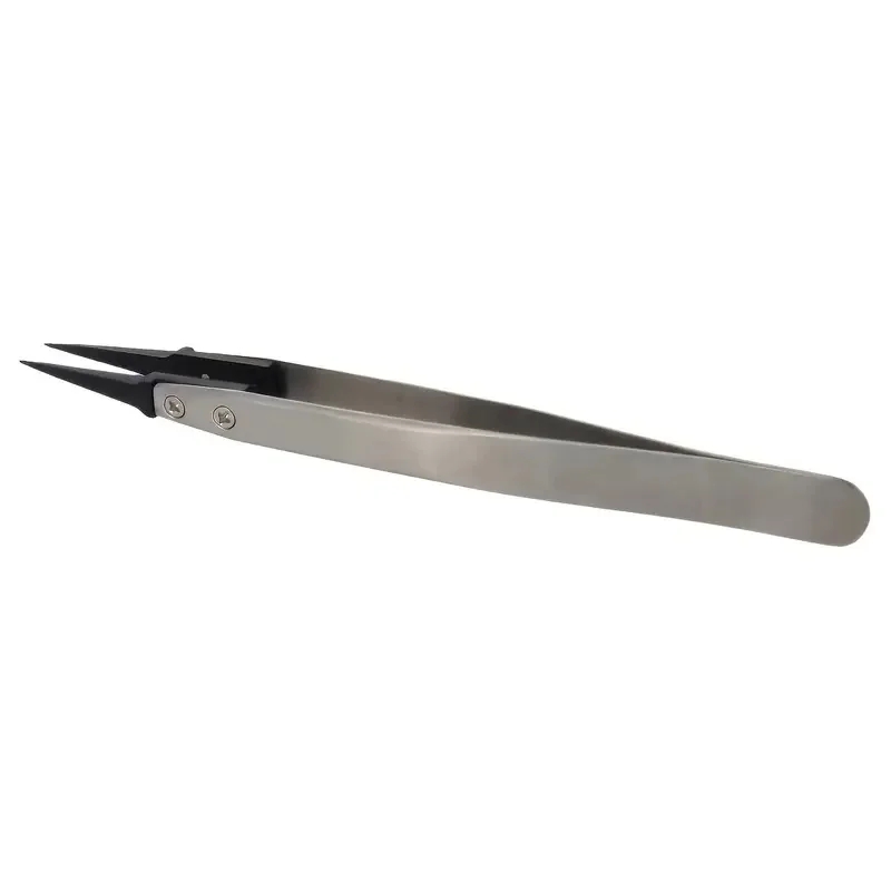 Jewelry Repair & Watches Reviews - 1 stuks ESD-veilige precisiepincetten, antistatische tips