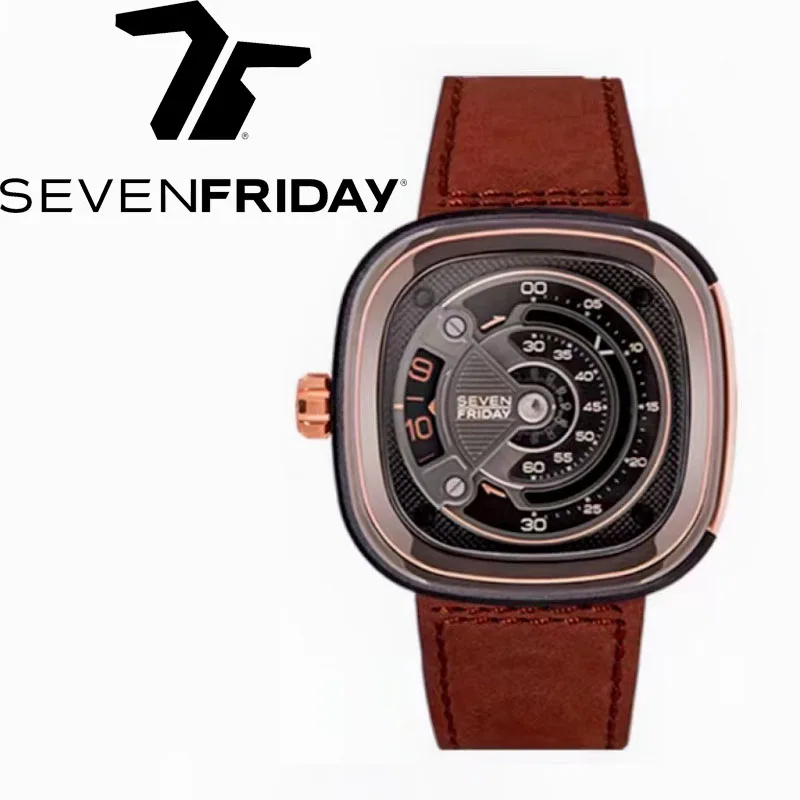 Jewelry Inspired Watches - Zeven Vrijdagen Horloge M2b/01 Mannen Volautomatisch
