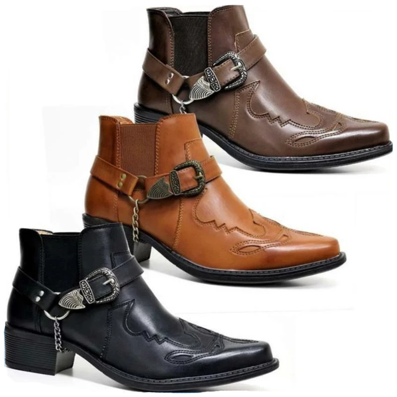 Anklet Foot Chain - Mode 2026 Heren Vintage Cowboy Boots