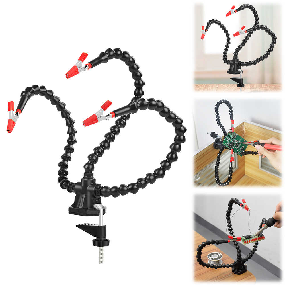 Jewelry Repair & Watches Reviews - Bureauklem Solderen Helpende Hand 3/4/5 Flexibele