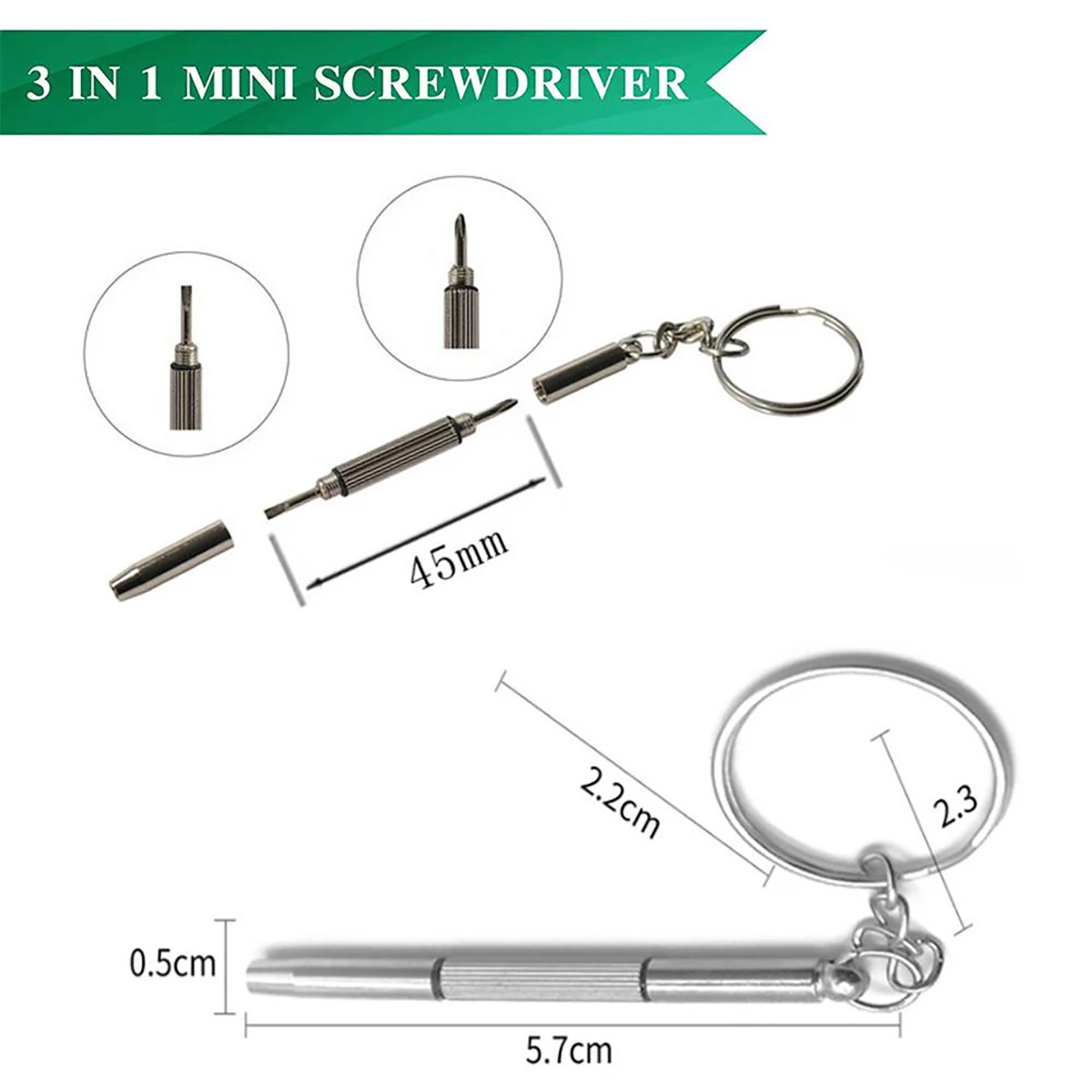 1/2PCS Precisie 3 in1 Schroeve - Jewelry Repair & Watches Reviews recensie en prijs
