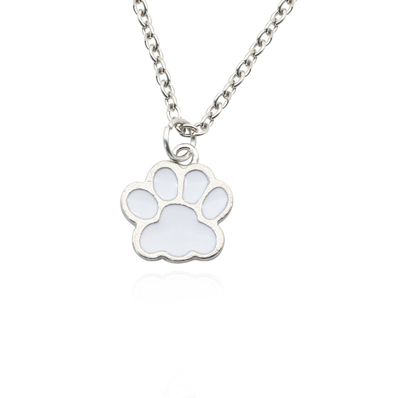 Mode Hond Poot Kat Voetafdruk  - Mens Dog Tag Necklace recensie en prijs