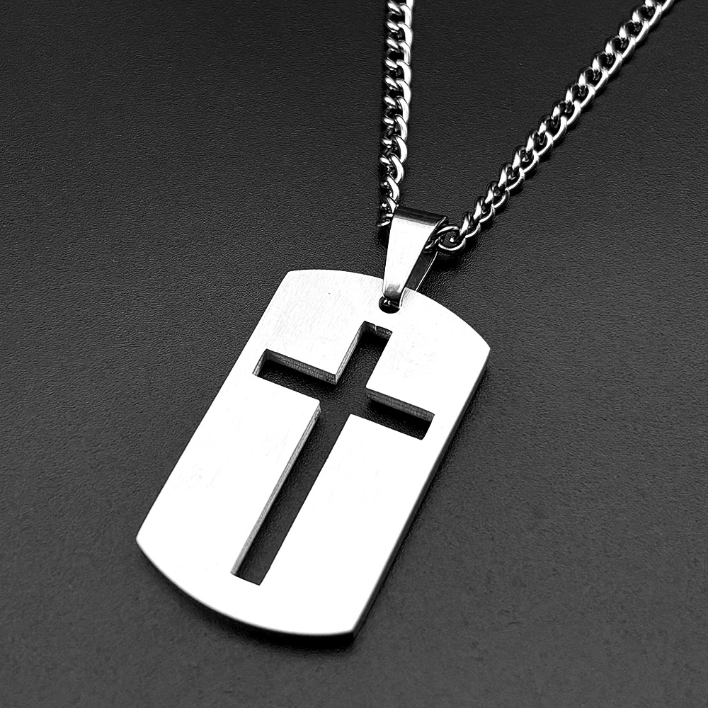Christelijke Bijbel Kruis Hond - Mens Dog Tag Necklace recensie en prijs