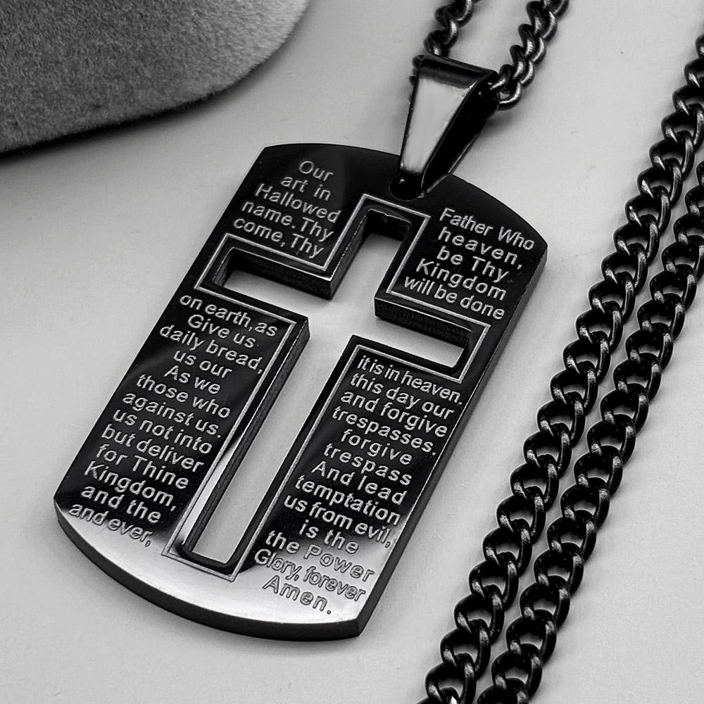 Christelijke Bijbel Kruis Hond - Mens Dog Tag Necklace recensie en prijs