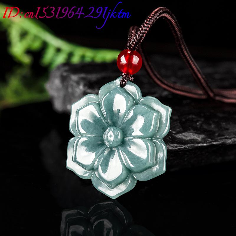 Birmese Jadeïet Bloemhanger Ke - Necklace Pendant recensie en prijs