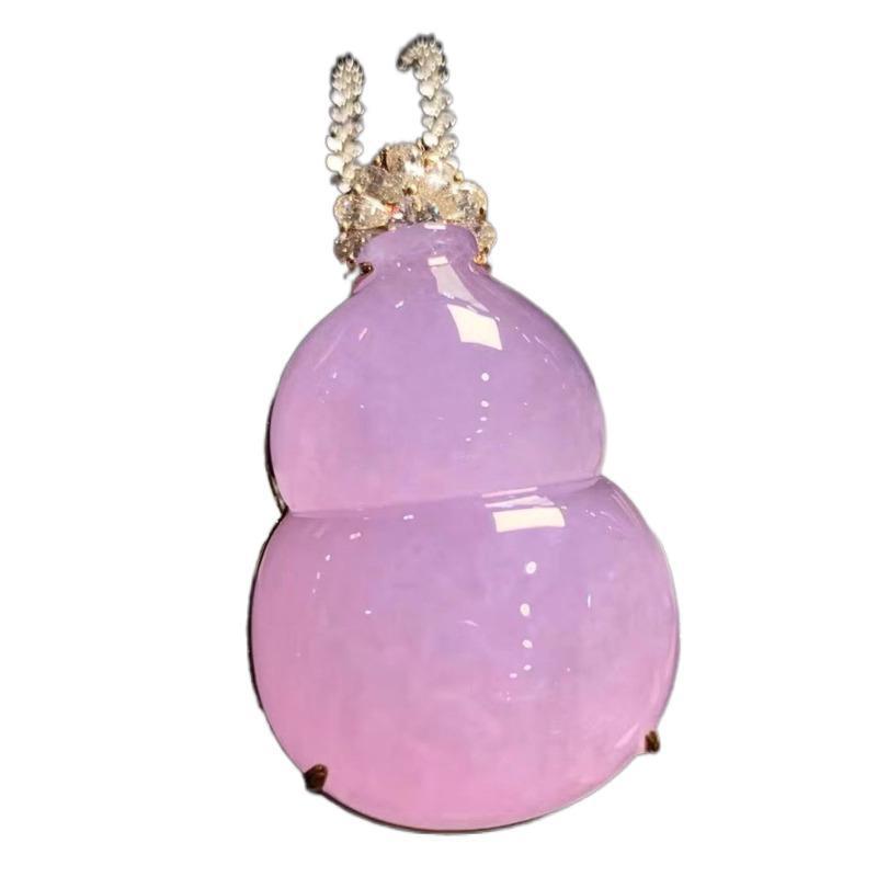 Myanmarese violet ijsjadeit ka - Necklace Pendant recensie en prijs