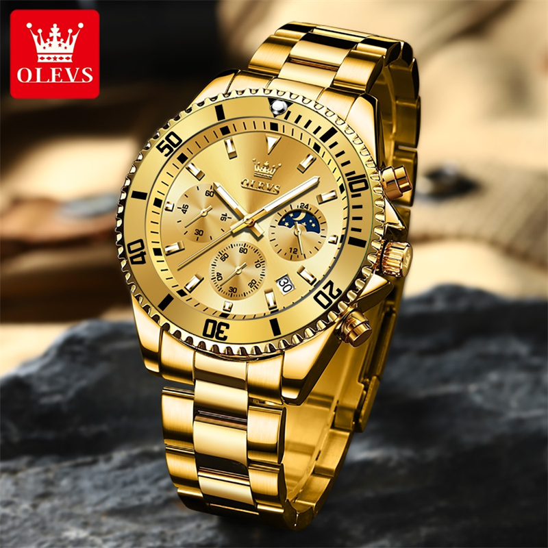 Olevs Horloge Heren Topmerk Lu - Jewelry Inspired Watches recensie en prijs
