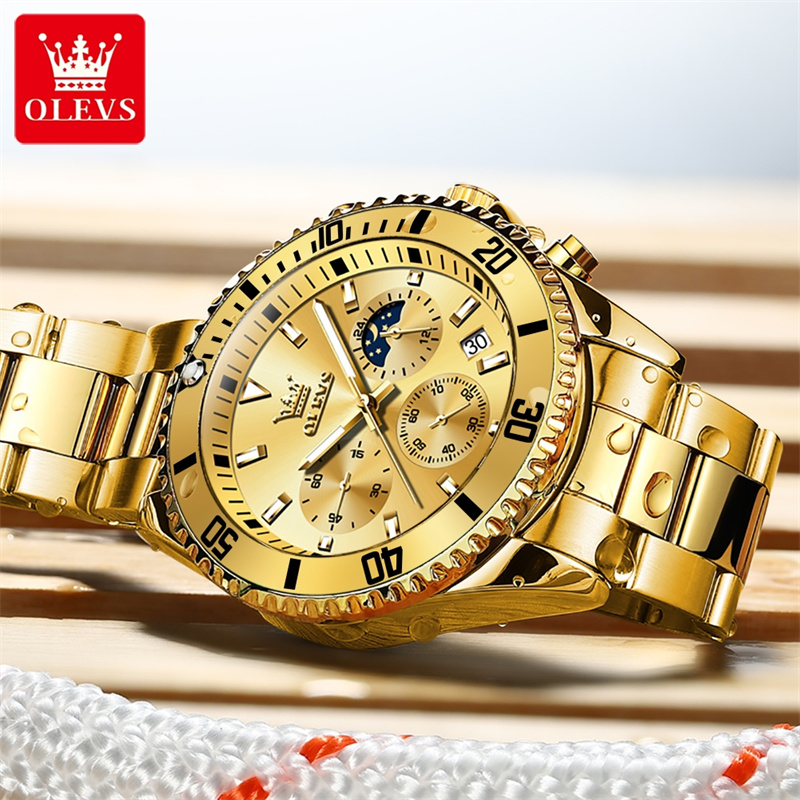 Olevs Horloge Heren Topmerk Lu - Jewelry Inspired Watches recensie en prijs