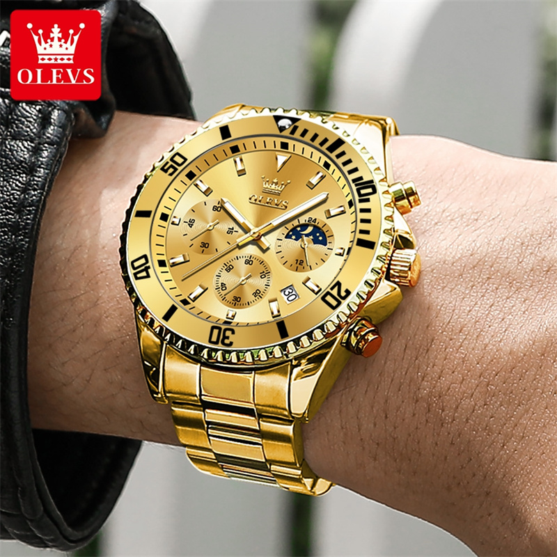 Olevs Horloge Heren Topmerk Lu - Jewelry Inspired Watches recensie en prijs