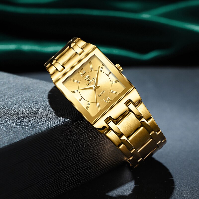 LiEBIG Luxe Gouden Quartz Horl - Jewelry Style Watches recensie en prijs