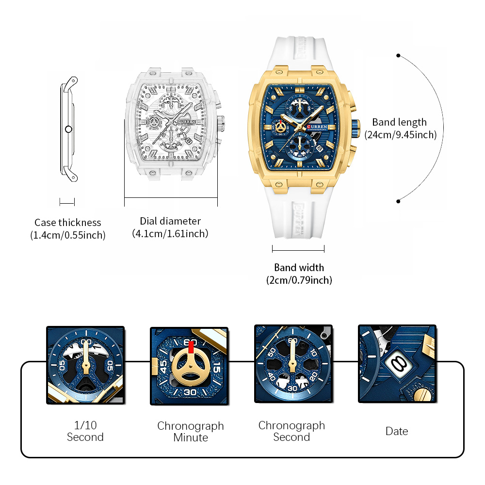 CURREN Luxe vintage horloge vo - Jewelry Style Watches recensie en prijs