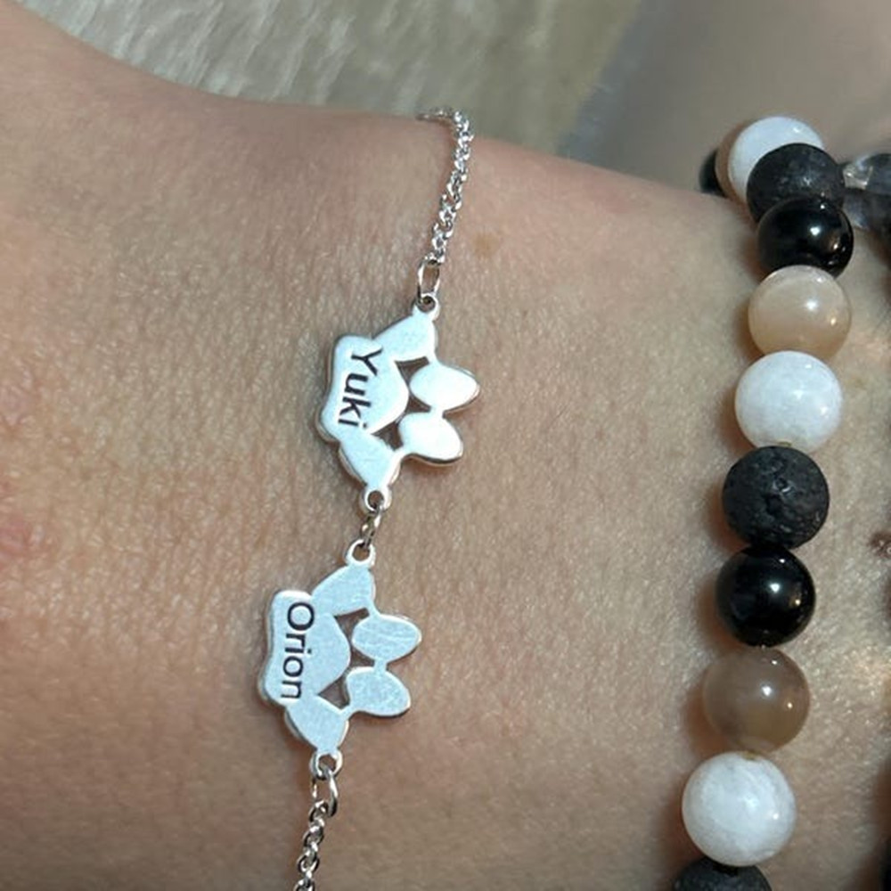 Aangepaste pootafdruk enkelban - Anklet Foot Chain recensie en prijs