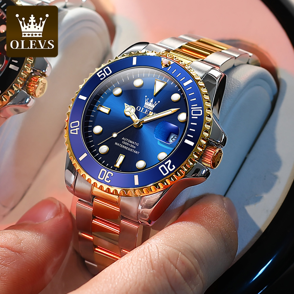 Olevs Heren Automatisch Horlog - Rolex Watch Datejust recensie en prijs