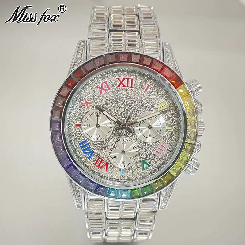 Missfox Luxe Iced Horloge Voor - Jewelry Inspired Watches recensie en prijs