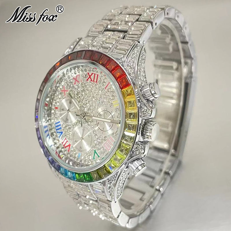 Missfox Luxe Iced Horloge Voor - Jewelry Inspired Watches recensie en prijs
