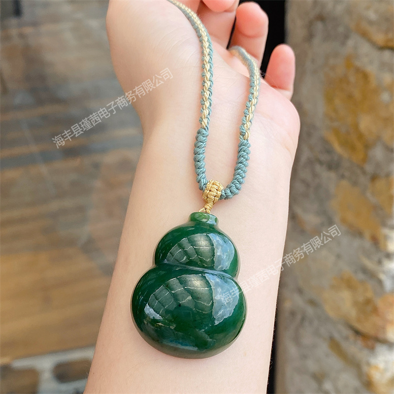 Natuurlijke Hetian Jade Kaleba - Necklace Pendant recensie en prijs