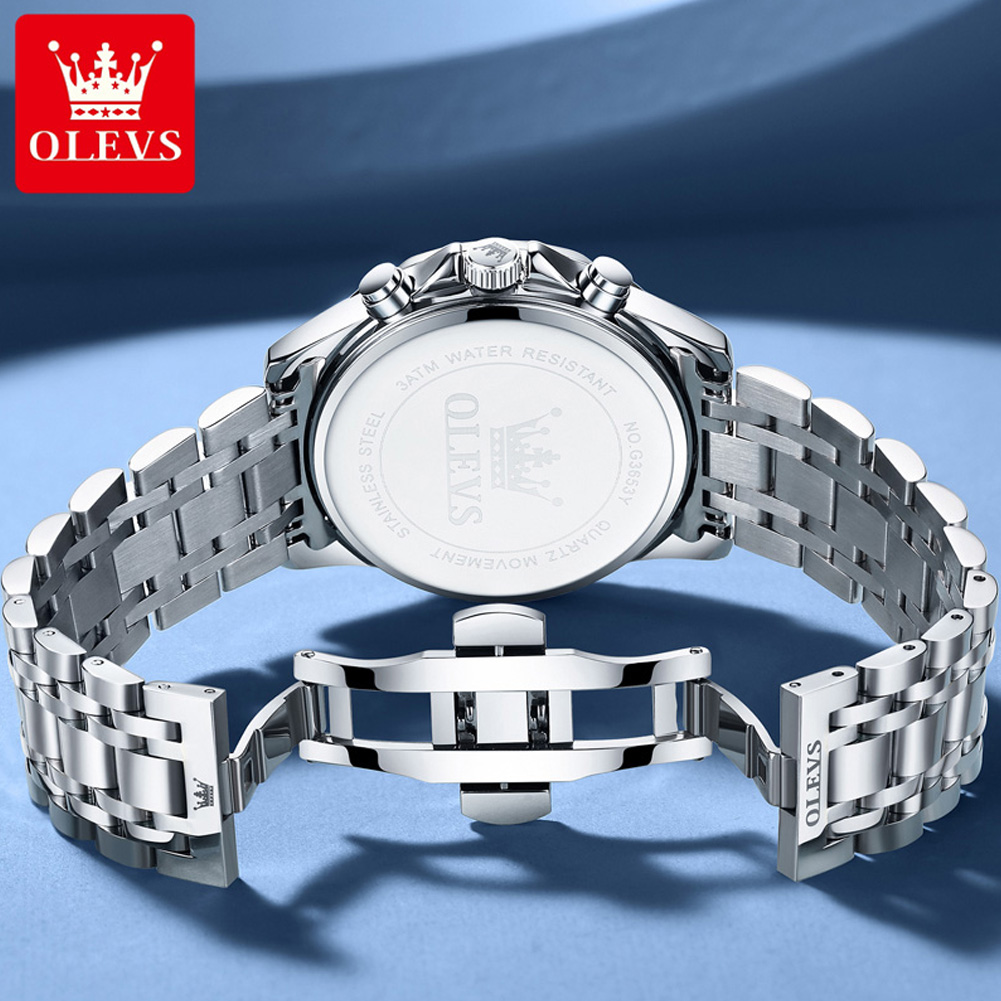 OLEVS 3653 Merk Maanfase Kalen - Jewelry Inspired Watches recensie en prijs