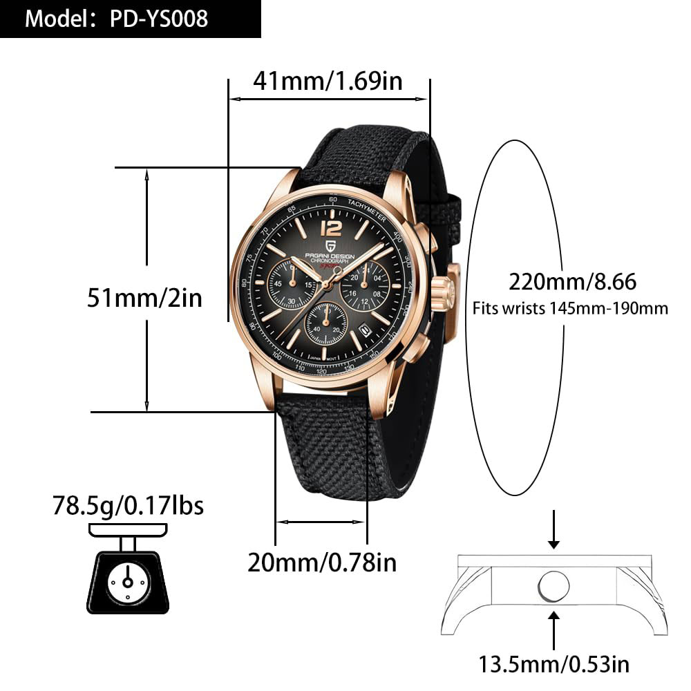PAGANI ONTWERP Nieuwe Heren Ho - Jewelry Inspired Watches recensie en prijs