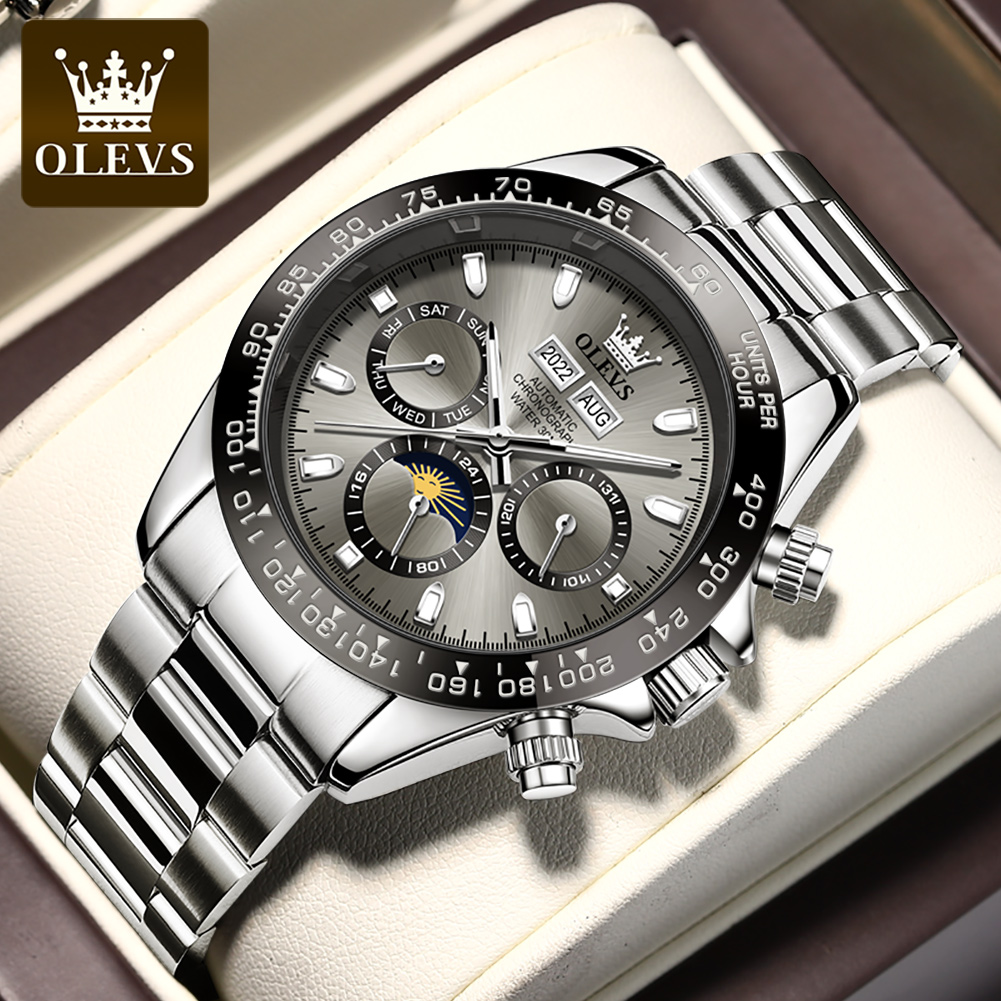 OLEVS 6654 Luxe herenhorloge c - Rolex Watch Datejust recensie en prijs