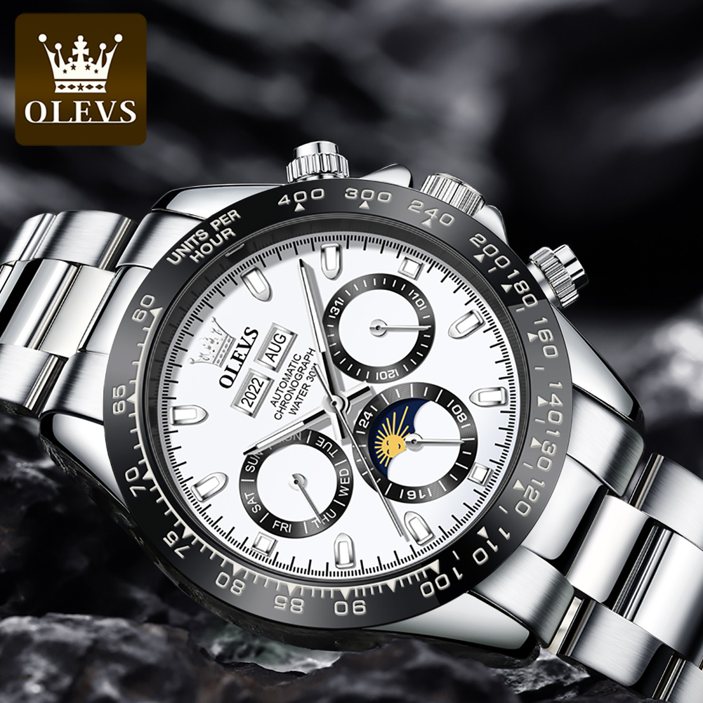 OLEVS 6654 Luxe herenhorloge c - Rolex Watch Datejust recensie en prijs