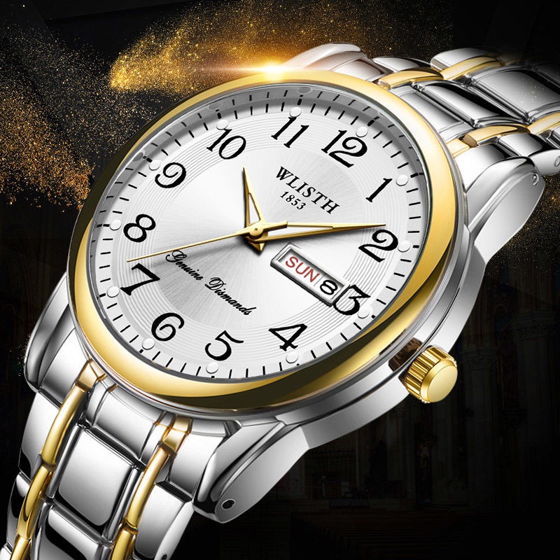 Luxe heren quartz horloge digi - Jewelry Style Watches recensie en prijs