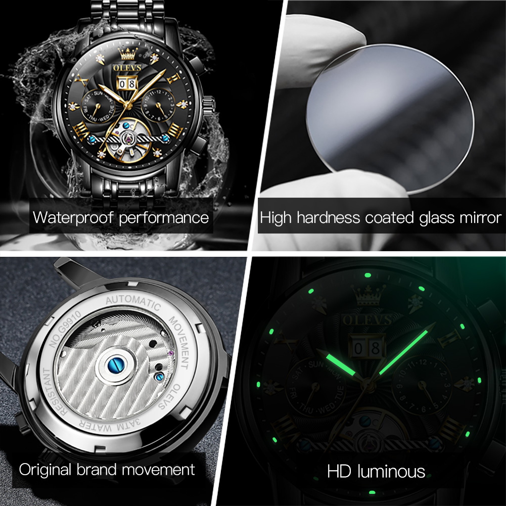 OLEVS Klassieke herenhorloges  - Rolex Watch Datejust recensie en prijs
