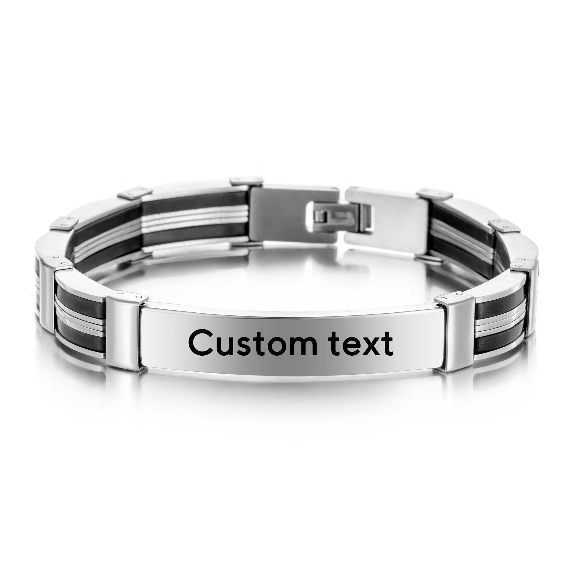 Punk Custom TEKST Naam Mannen  - Jewelry Watches Men recensie en prijs