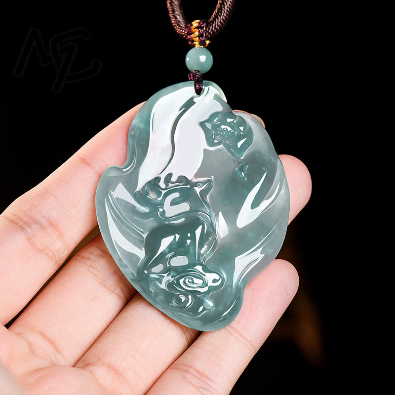 Echte natuurlijke smaragd jade - Necklace Pendant recensie en prijs