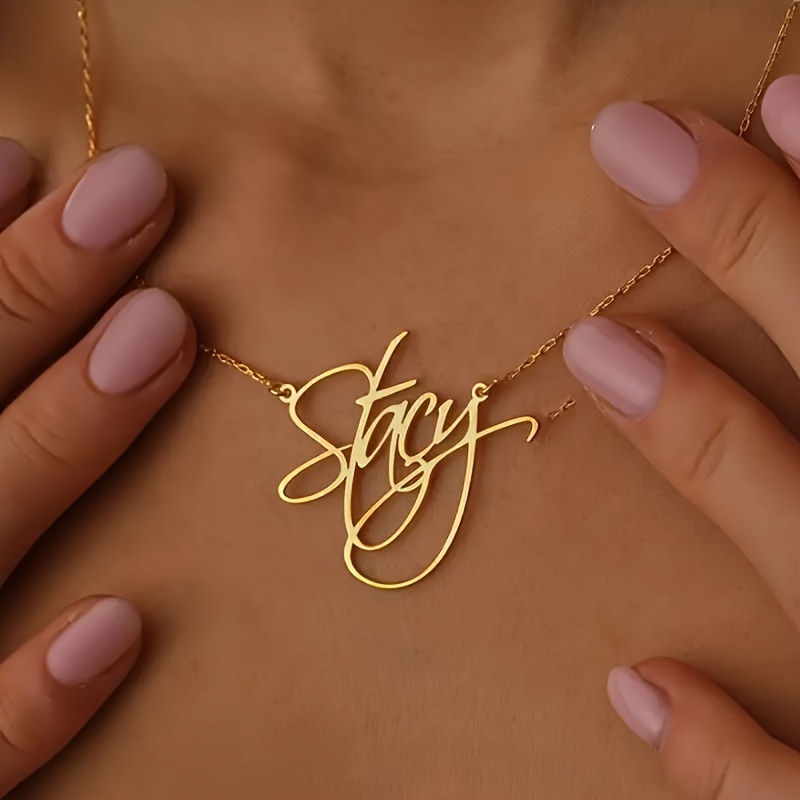 Aangepaste cursieve script naa - Jewelry & Watches Bench recensie en prijs