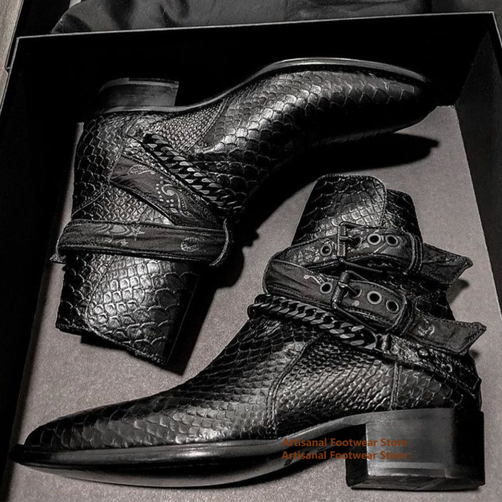 Chelsea laarzen met slangenpat - Anklet Foot Chain recensie en prijs